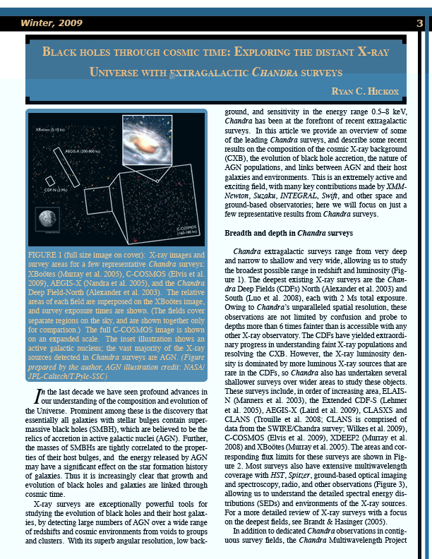 Page 3 of the Chandra Newsletter, issue 16, for text-only, please refer to http://cxc.harvard.edu/newsletters/news_16/newsletter16.html