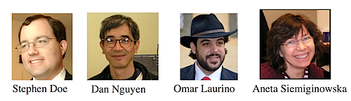 [photos of the Sherpa Team]