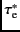 $\tau_{\rm e}^*$