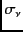 $\sigma_\nu$