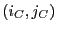 $ (i_C,j_C)$