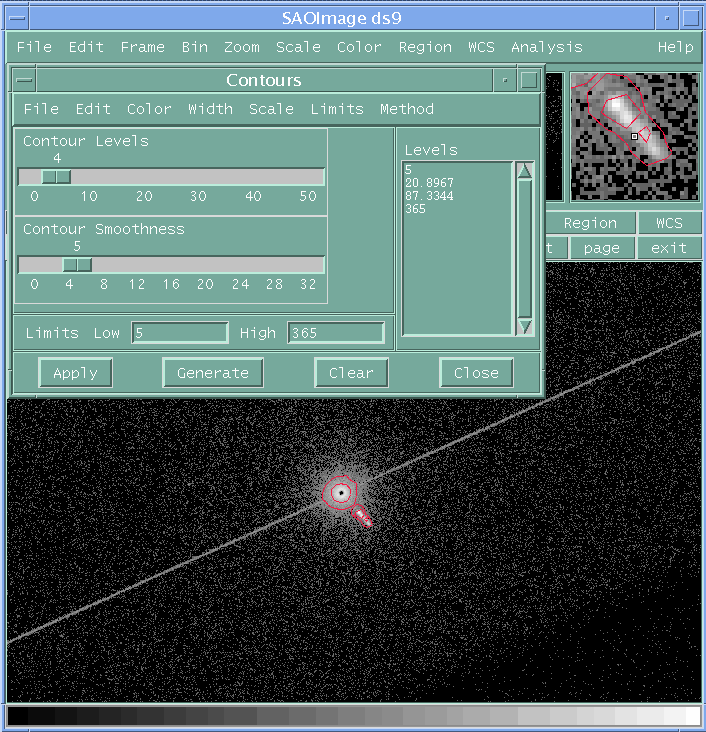 [Image 4: X-ray image with contours]