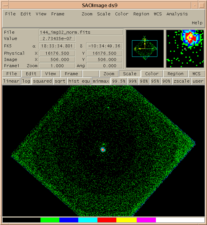 [Image 3: "Rings" in the fluxed image]