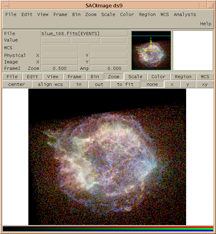 [Image 3: Data smoothed with a Gaussian of radius three]