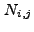 $ N_{i,j}$