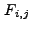 $ F_{i,j}$