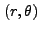 $ (r,\theta)$