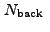 $\displaystyle N_{\rm back}~$