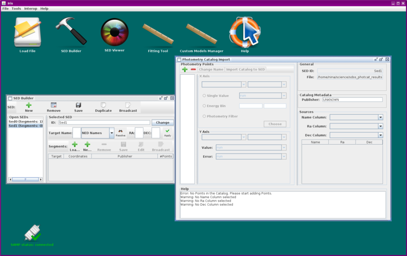 [snapshot of Iris desktop]