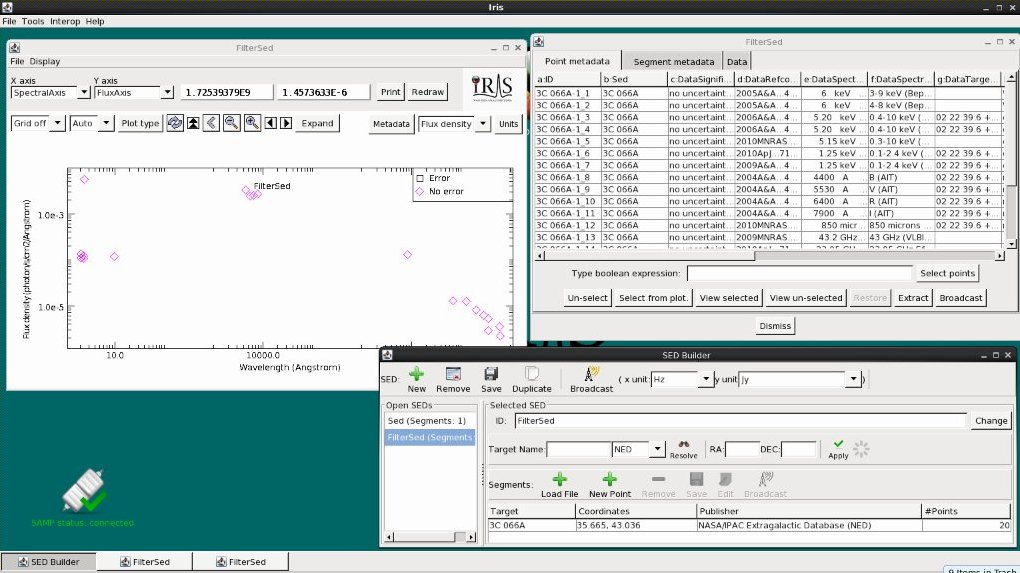 Iris screenshot